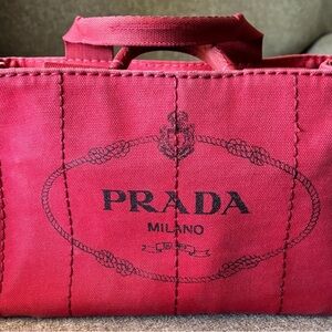 Prada Canapa Tote Bag (mini)